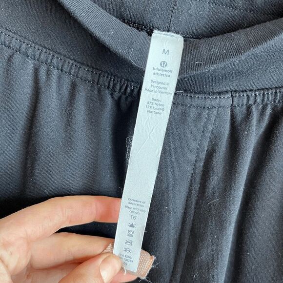 Lululemon Black Men's Yoga Studio Pants Drawstring Waist Size M - Picture 5 of 16